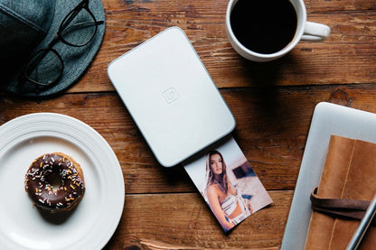 Lifeprint Mobiele fotoprinter 3x4.5 Foto en Video - Wit